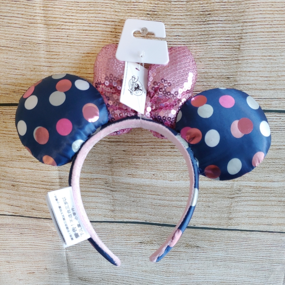 Disney Parks Polka Dots Minnies Ears with Bow - Picture 4 of 6